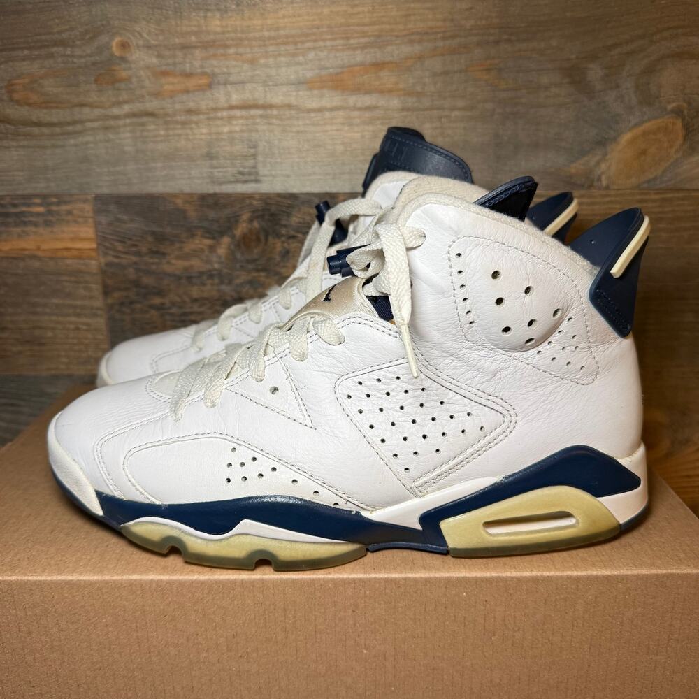 Jordan 6 Midnight Navy Sneakers-8 Men's
